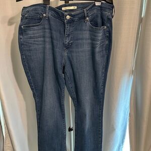 Levi’s Classic Straight Jeans Stretchy 18W Excellent